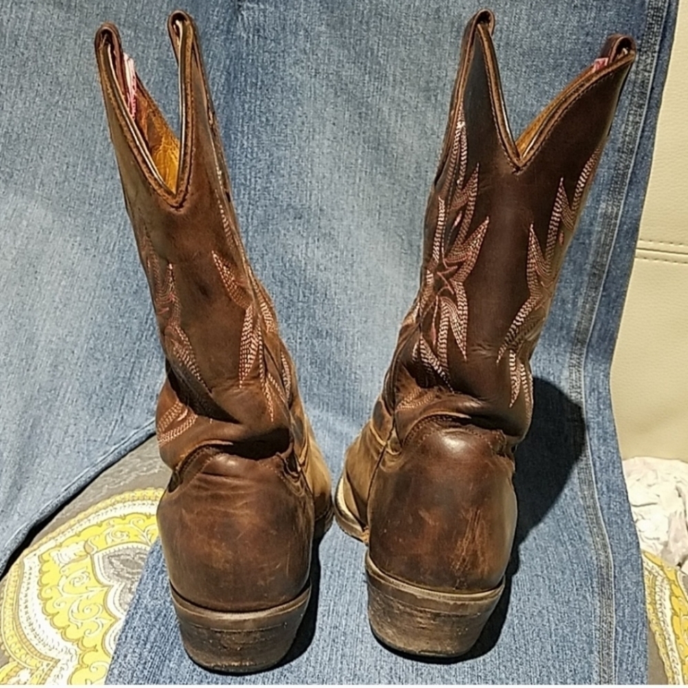CABALLO DORADO COWBOY WESTERN BOOTS BOTAS COWGIRL RODEO COUNTRY THUNDER - Picture 7 of 8